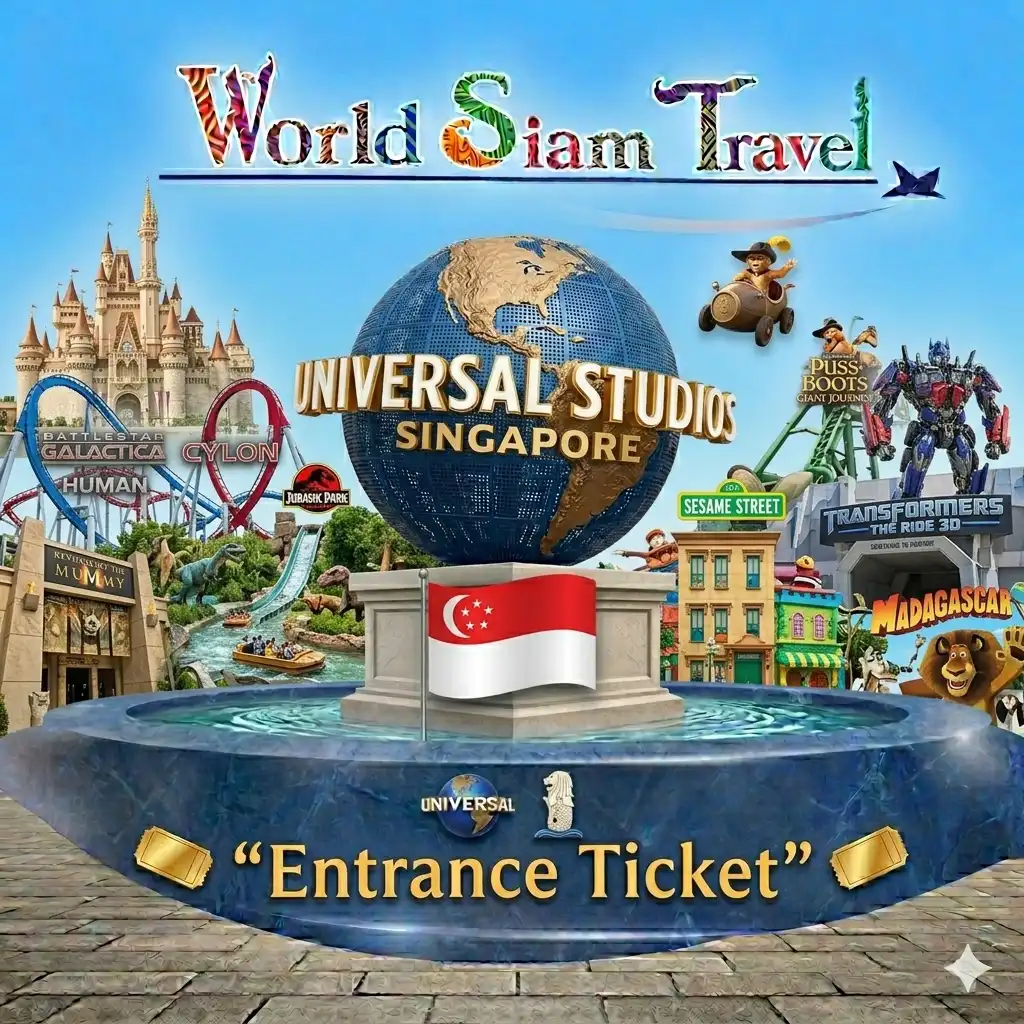 บัตรเข้า Universal Studio แถมฟรี $10 คูปองอาหาร + Option เสริม