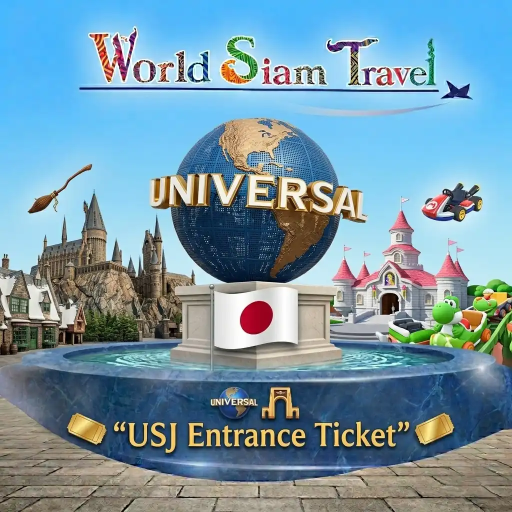 บัตรเข้า Universal Studio Japan + Option เสริม