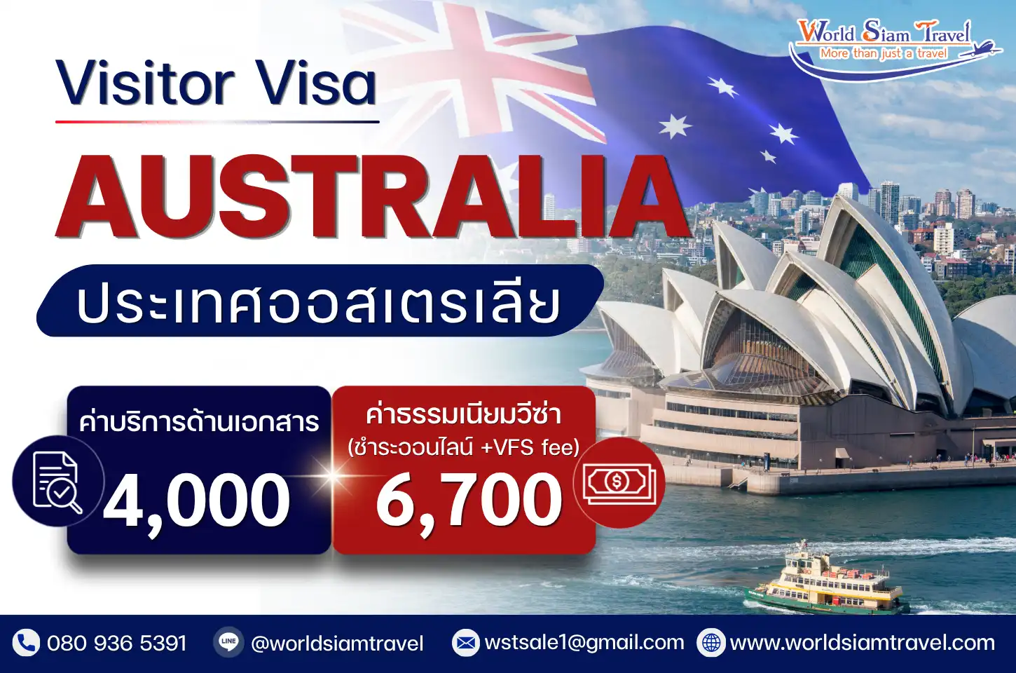 วีซ่าออสเตรเลีย (Australia Visa)