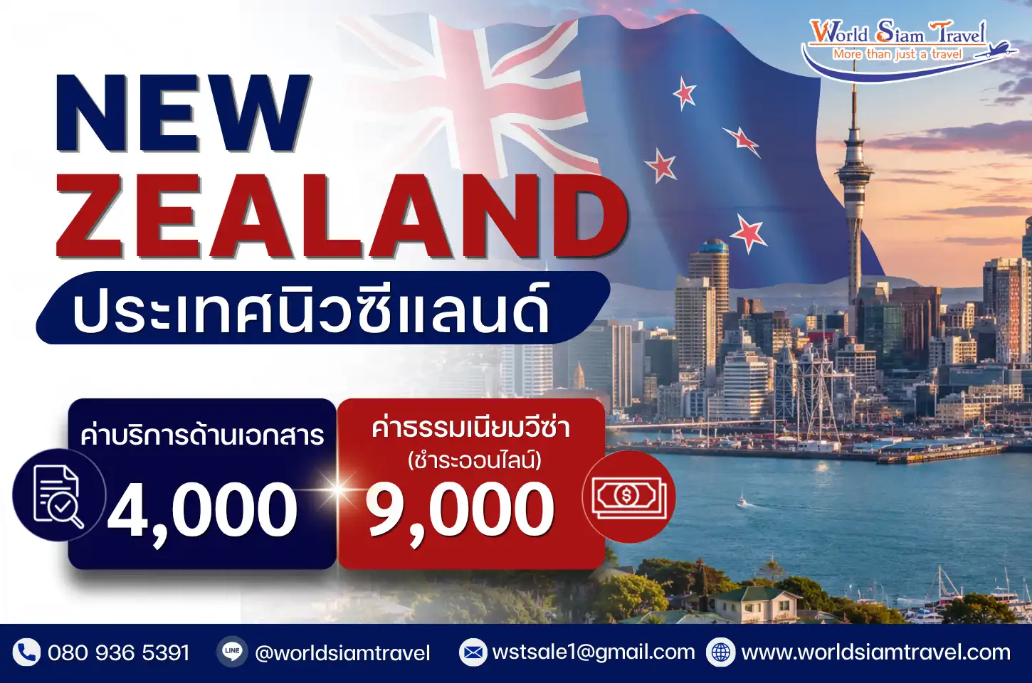 วีซ่านิวซีแลนด์ (New Zealand Visa)