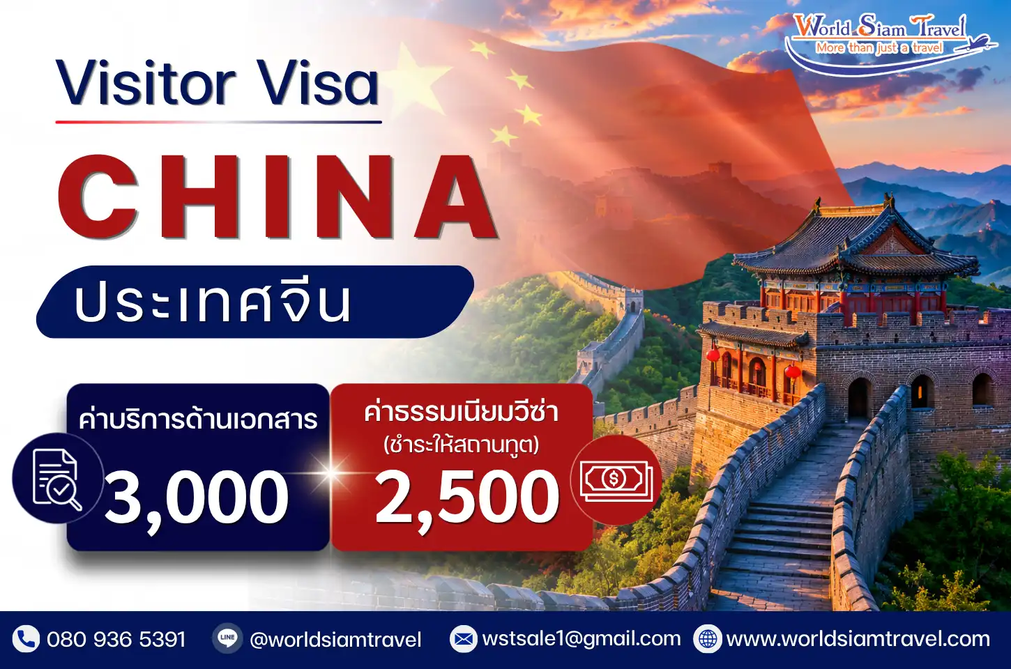 วีซ่าประเทศจีน (Chinese Visa)